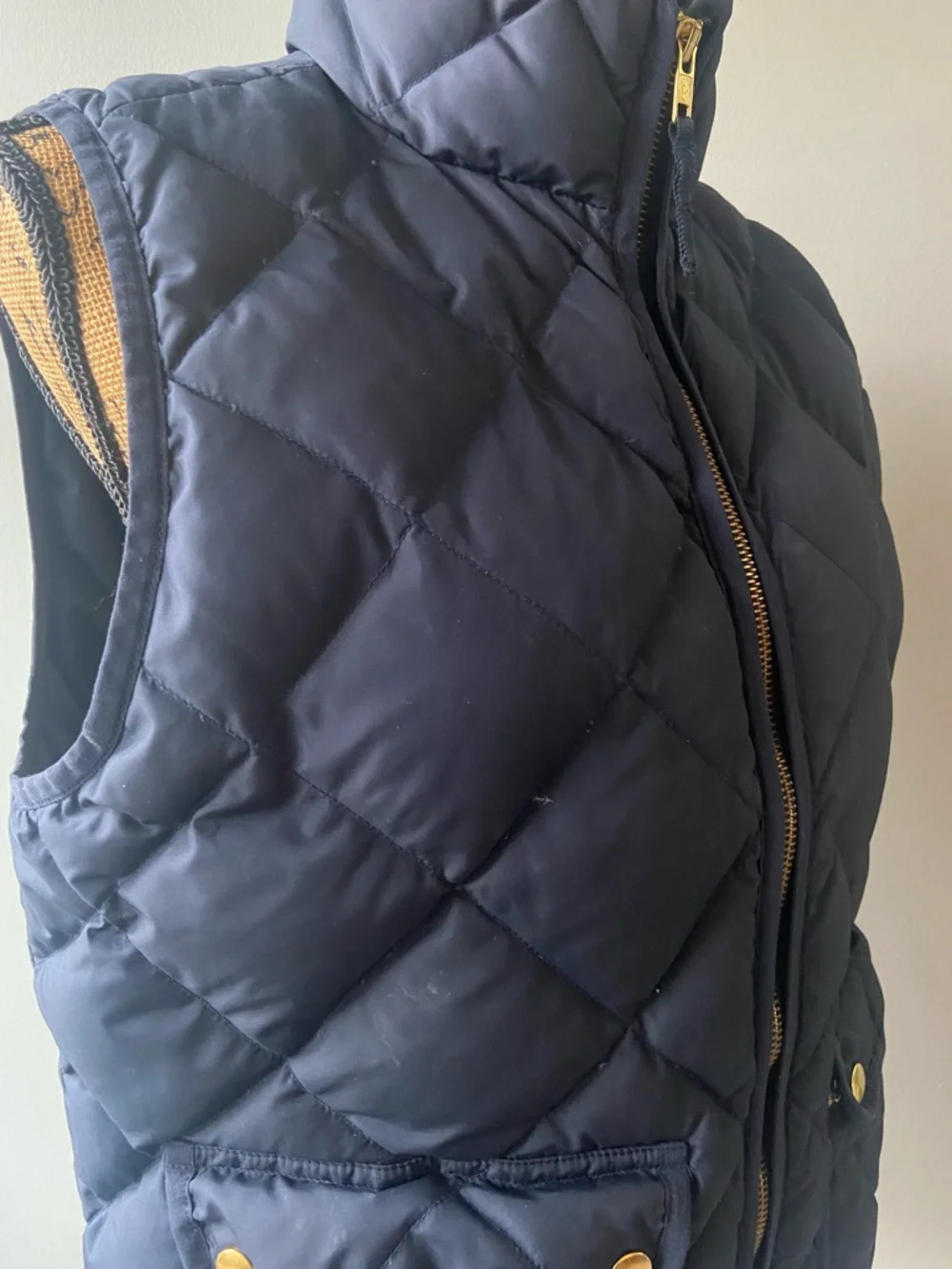 J. Crew sleeveless down